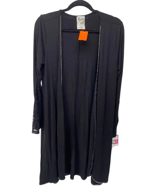 It's SO You Boutique Misses Size Large Black Cardigan