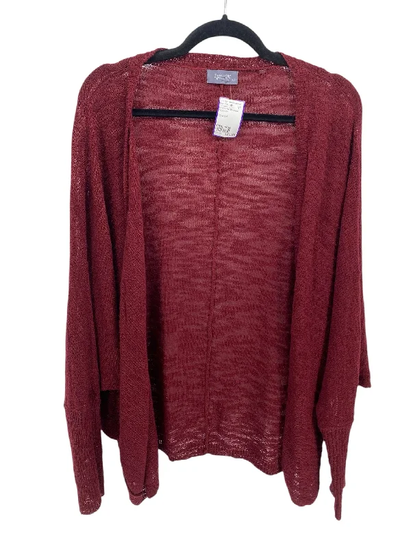 It's SO You Boutique Misses Size One size Burgundy Cardigan