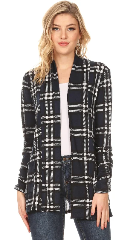 Navy - Black Plaid