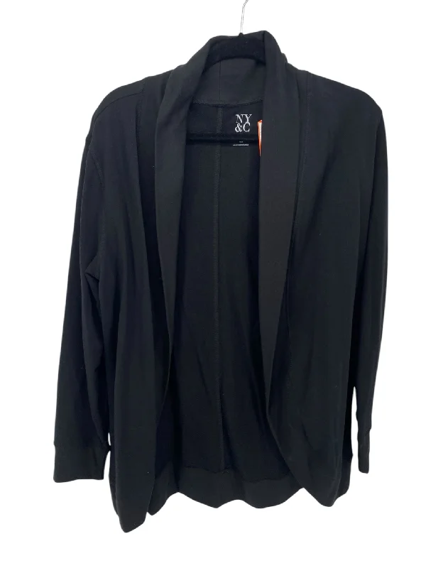 New York & CO Misses Size XL Black Cardigan