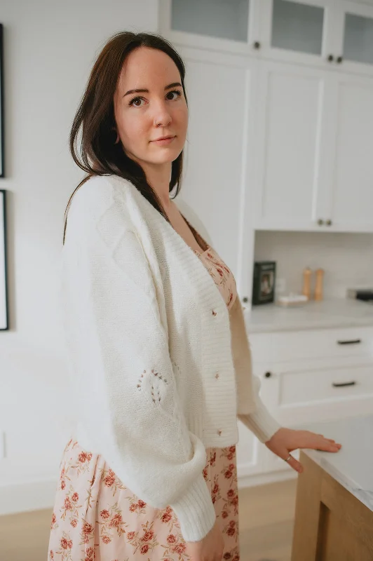 The Tulip Rib Knit Cardigan