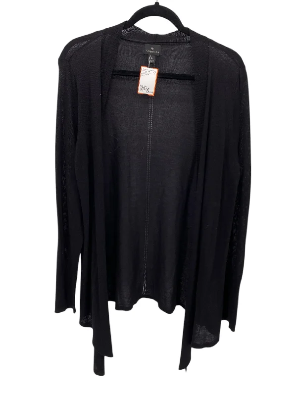 Worthington Misses Size Large Black Cardigan