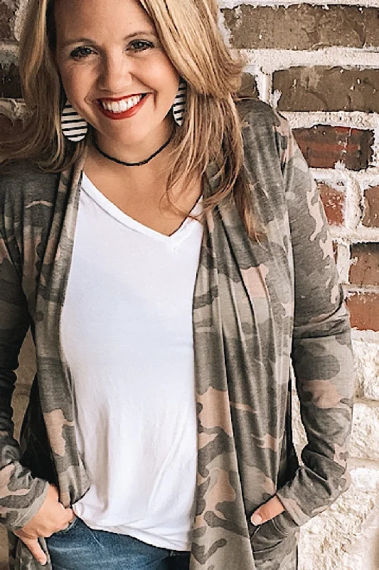 Camouflage Cardigan