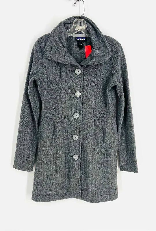 Patagonia Size S Gray Variegated Coats Coat