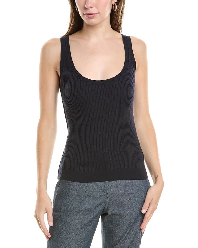 St. John Wool & Silk-Blend Tank