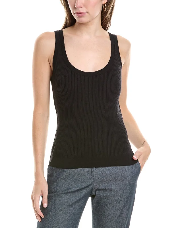 St. John Wool & Silk-Blend Tank