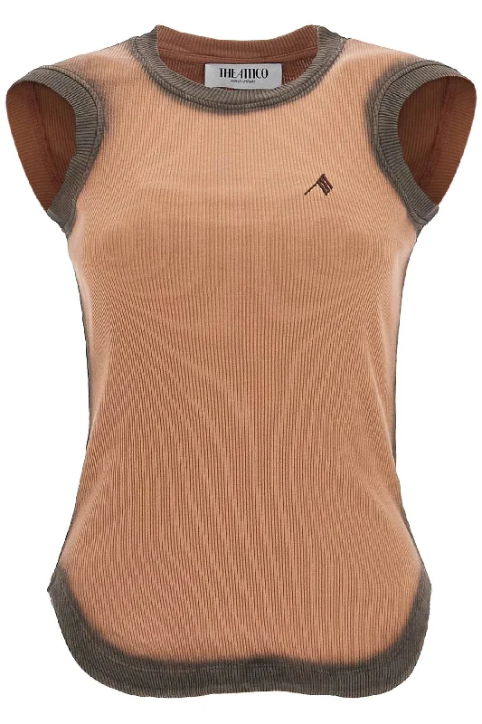 The Attico Women's Reese Tank Top With Faded Edges