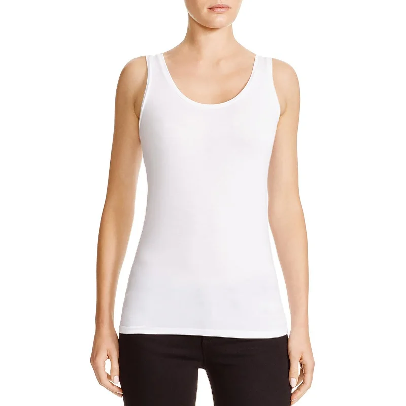 Womens Sleeveless U-neck Tank Top