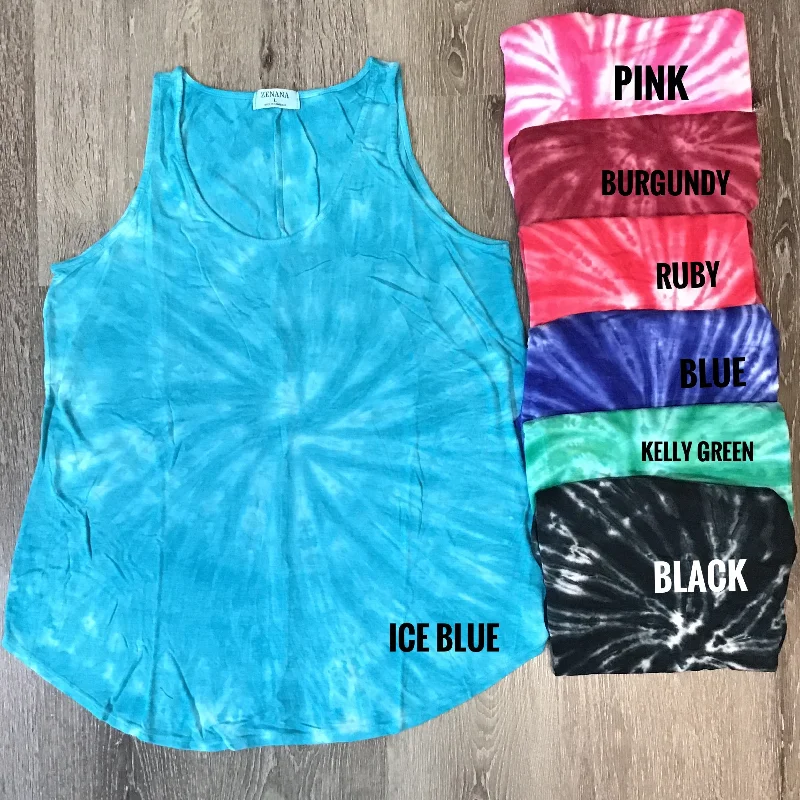 Tie Dye Tank (Multiple Colors)