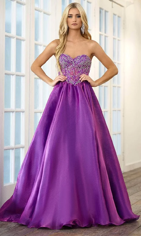 Ava Presley 28588 - Rhinestone Embellished Ballgown