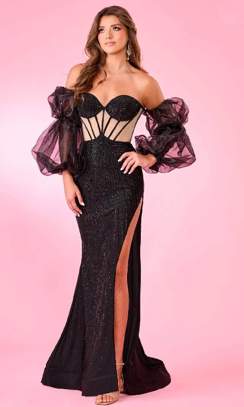 Rachel Allan 70539 - Jeweled Corset Prom Dress