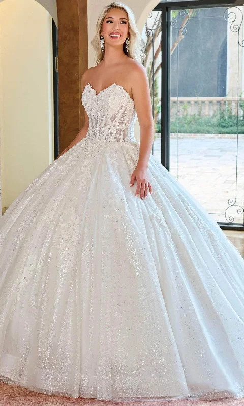 Rachel Allan RB6136 - Sweetheart Embroidered Ballgown