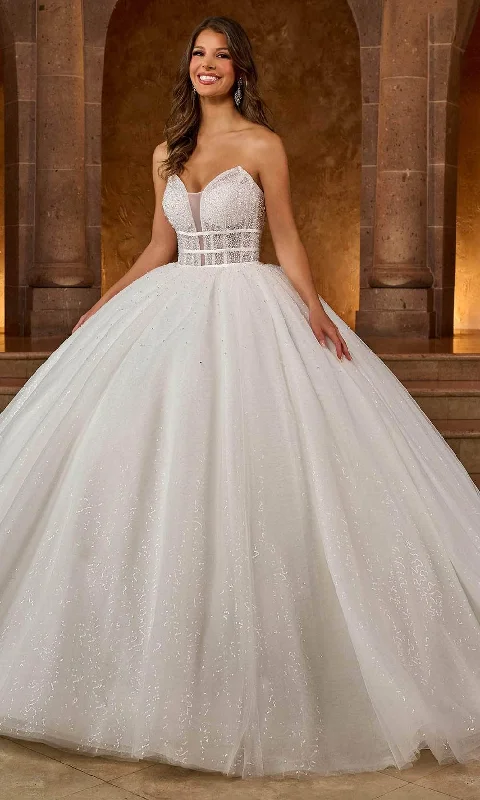 Rachel Allan RB6141 - Sequin Sheer Bodice Ballgown